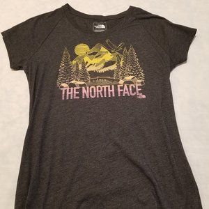 Dark gray North Face  t-shirt